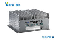 Mis-8706 al IPC Raad Opgezette I7 3520M Dubbel Netwerk 6 Reeks 6 van de Aluminiumfanless Ingebedde Doos van cpu USB 1 PCI-Uitbreiding