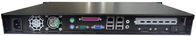 Ipc-ITX1U01 Industriële Rackmount-PC 4U steunt de Reeks Cpu van I3 I5 I7 van Al Generatie 1 Uitbreidingsgroef