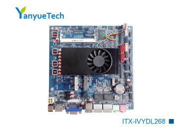 Itx-IVYDL268 de Raad van Intel Itx soldeerde aan boord van de Reeks I3 I5 I7 cpu van U van Intel IVY Bridge 2 Beetje