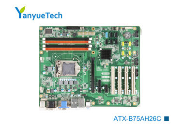 Atx-B75AH26C Industriële ATX-Motherboard/Intel Chip Intel @ PCH B75 2 LAN 6 Com 12 USB 7 Groef 4 PCI