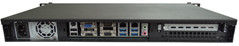 Ipc-ITX1U02 Industriële Rackmount-Computer4u IPC 1 Uitbreidingsgroef 128G SSD